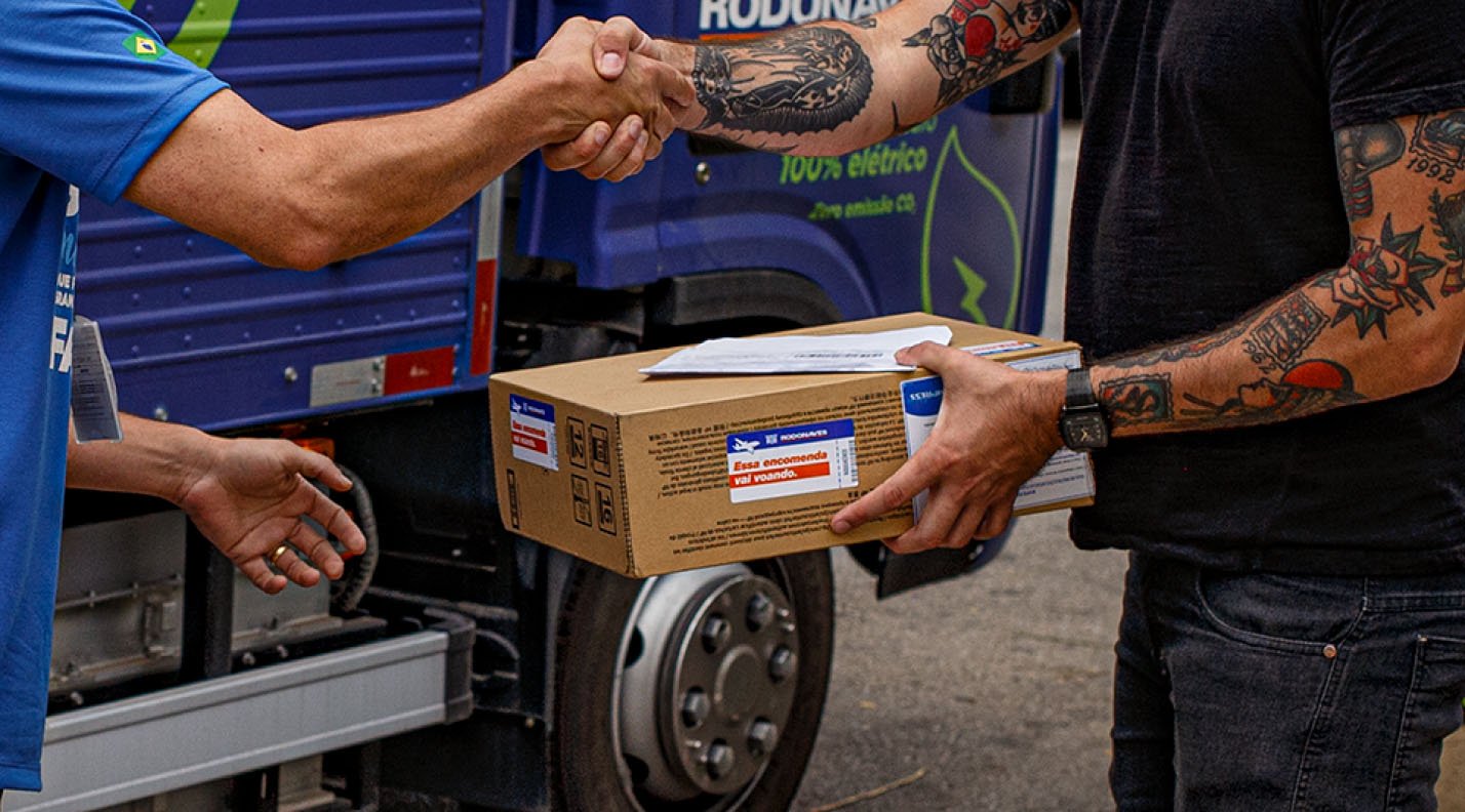Entrega de encomenda